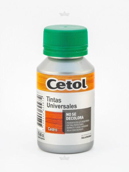 CETOL TINTA UNIVERSAL CEDRO 60 cc. N/A