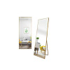 Espejo De Pie Lumax Rox Marco Rectangular 80 x 180cm Dorado