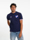 Remera Polo Nacional Hombre Azul Marino, Rojo