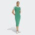 Vestido Adidas Slim 3 Stripes Verde