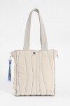 Shopper matelaseada beige