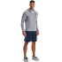 UA TECH GRAPHIC SHORT-BLU BLU-409