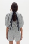 Short Frida en Lino Eddie Stripes