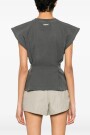 REMERA ZERO WASTE ADJUSTABLE Gris