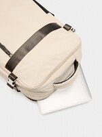 Mochila De Cabina Nylon Extensible Repelente Al Agua blanco