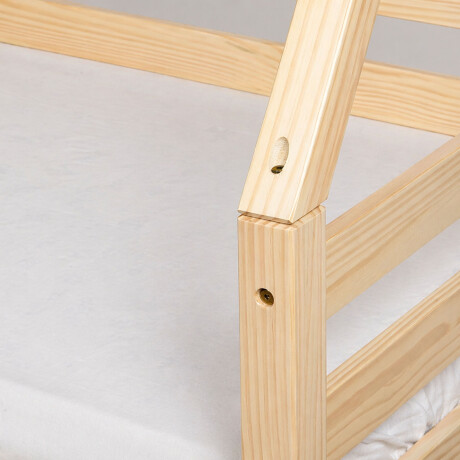 CAMA CASITA MADERA NATURAL-BEIGE FARM