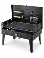 PARRILLA PORTATIL NEGRO