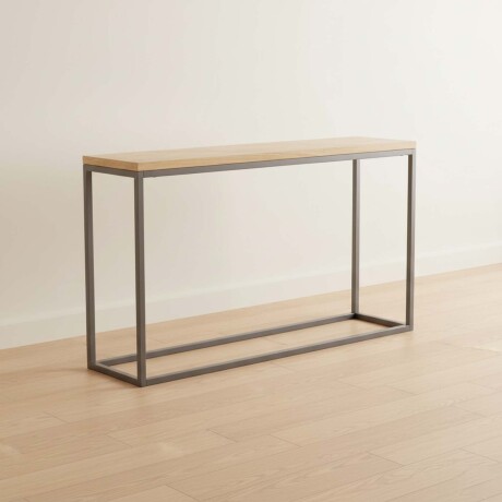 CONSOLA MADERA-Y-METAL NATURAL-BEIGE DOMINIQUE NATURAL