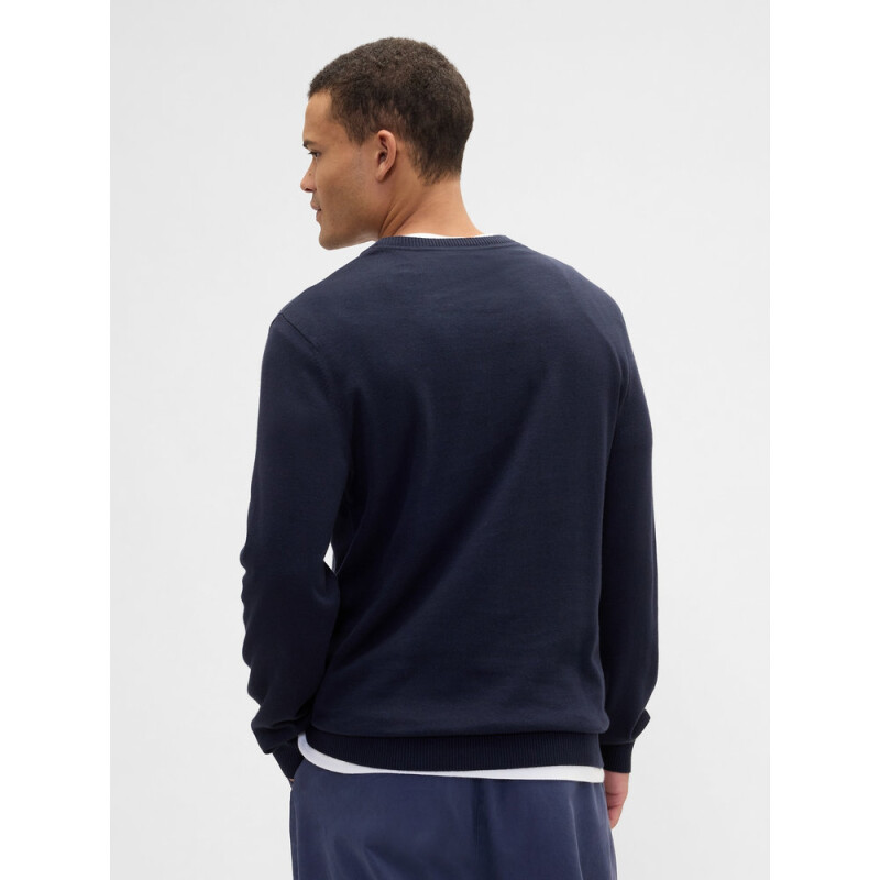V-FA25 SOLID CORE CREW NEW CLASSIC NAVY 2