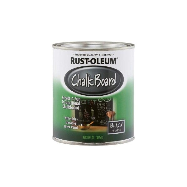Pintura para Pizarrón Rust-Oleum Negra 887ml Pintura para Pizarrón Rust-Oleum Negra 887ml