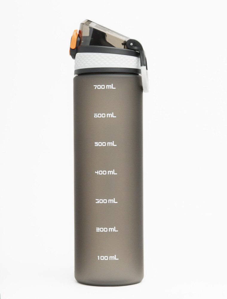 Botella Deportiva Hidratante 700ml Negro