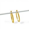 Caravanas aros de oro finos- Oro bajo - Sin piedra- CA8038 sinpiedra