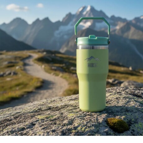 Termo Grip 590 ML Hike Color Verde