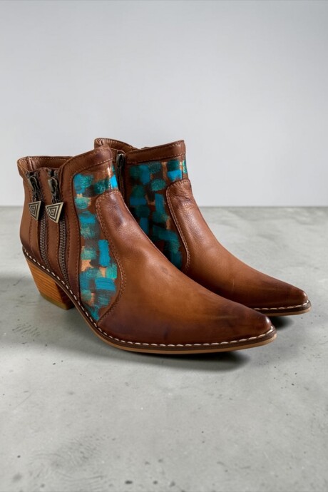 Bota Eva Terra con Arte Turquesa Bota Eva Terra con Arte Turquesa