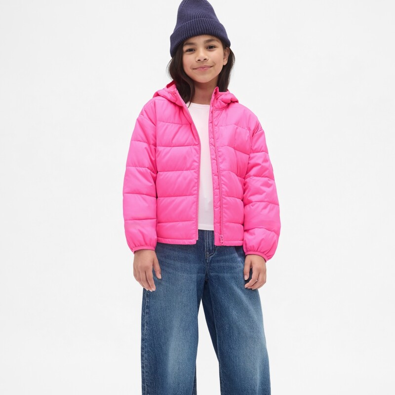 V-FRCH LW LOGO PUFFER PHOEBE PINK