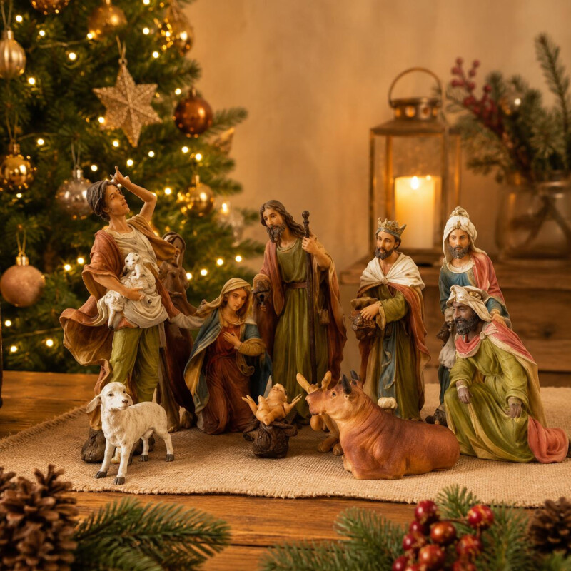Pesebre Noche de Paz Vintage Pesebre Noche de Paz Vintage