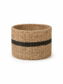 CANASTO DE YUTE BEIGE