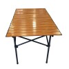 Mesa Plegable Enrollable Marron