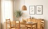 Juego De Comedor Lucia Plus 6 Sillas - Madera Natural