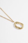 Collar acero 0 dorado