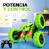 Auto A Control Remoto 360º Acrobático Stunt Juguete 4x4 Variante Color Verde