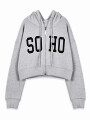 CAMPERA CIUD GRIS MELANGE M
