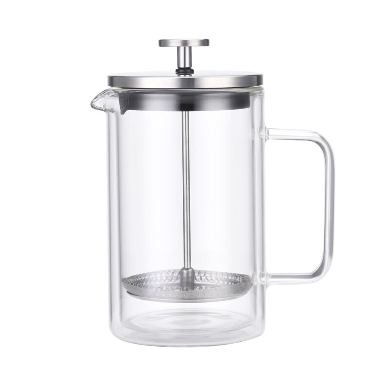 Cafetera Prensa Francesa Doble Pared 600 ml Acero Inoxidable Cafetera Prensa Francesa Doble Pared 600 ml Acero Inoxidable