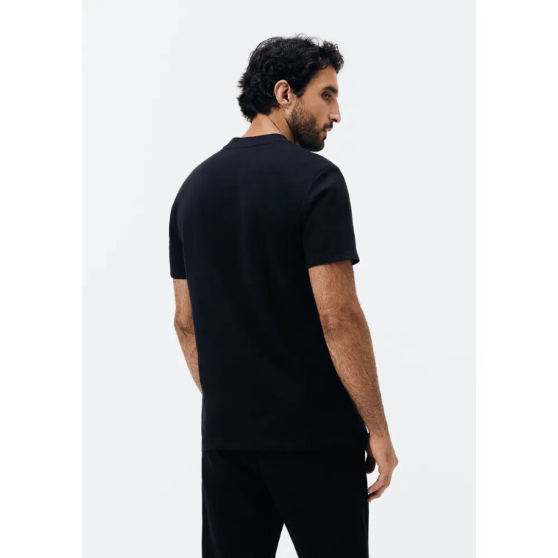 CAMISETA MM MASC PRETO ESCURO