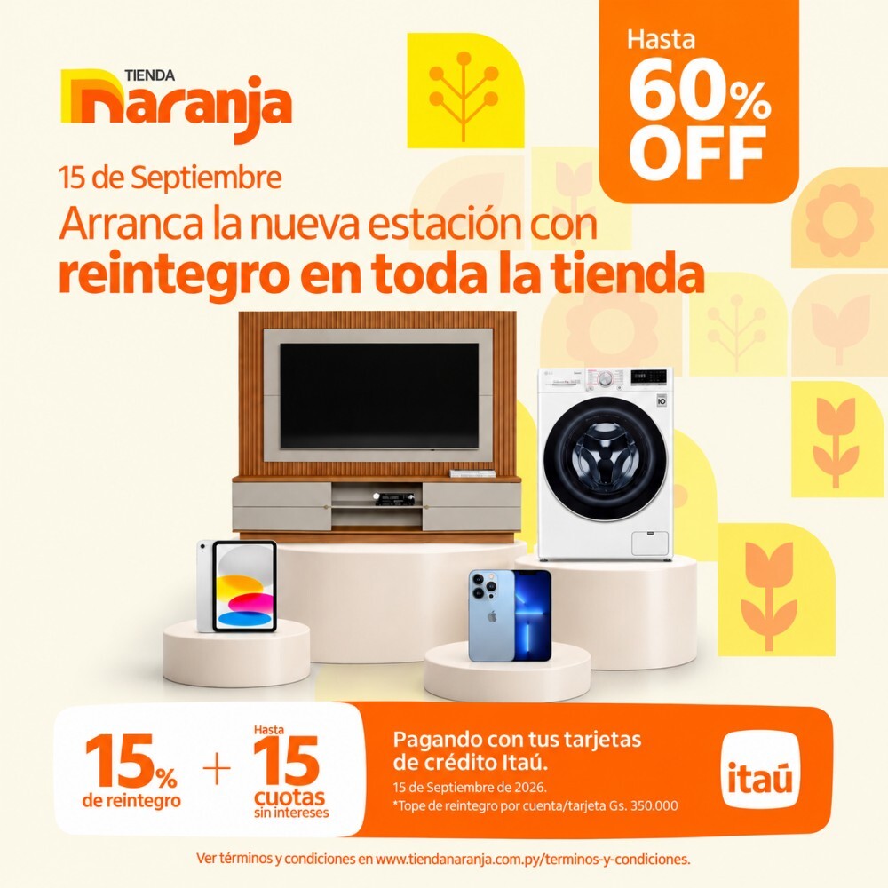 REINTEGRO TIENDA NARANJA