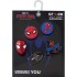 Jibbitz Spiderman II 5 Pack Multicolor