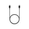 Cable original Samsung Tipo-C a Tipo-C 1.8 metros color negro Cable Original Samsung Tipo-c A Tipo-c 1.8 Metros Color Negro
