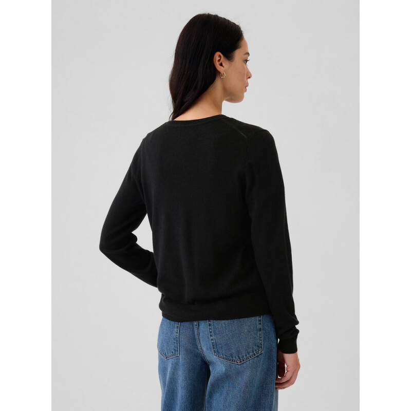 MERINO PULLOVER BLACK