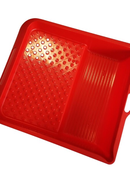 BANDEJA ROJA- 32X36 CM N/A