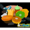 Set De Cortar Comida Con Plato y Accesorios Set De Cortar Comida Con Plato y Accesorios