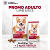 PROMO - Hill’s Science Diet Adult Small Breeds Lamb Meal & Brown Rice Recipe 7,05 kgs + 2 kgs de Obsequio! PROMO - Hill’s Science Diet Adult Small Breeds Lamb Meal & Brown Rice Recipe 7,05 kgs + 2 kgs de Obsequio!