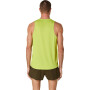 Bividi Running Silver Singlet Hombre Neon Lime