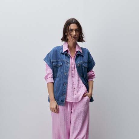 CAMISA PAD Fuxia
