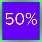 50%