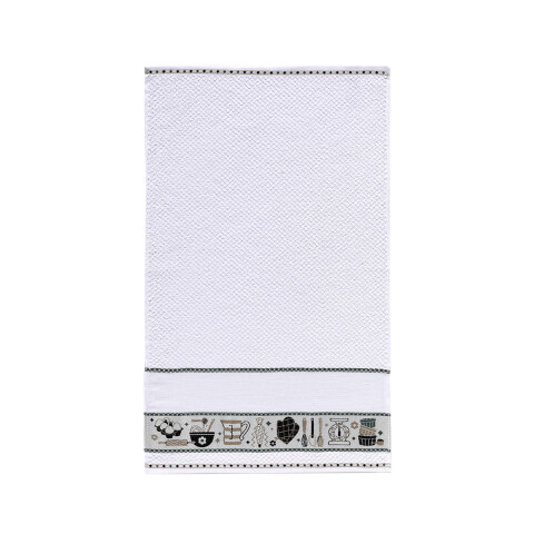 Repasador Dohler Jacquard Bord Vida 45 cm x 70 cm Cocina
