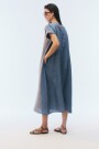 VESTIDO NATSUKI LARGO Celeste