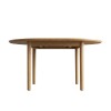 Mesa de comedor Extensible - Madera maciza 100 a 130 cm Elan Mesa de comedor Extensible - Madera maciza 100 a 130 cm Elan
