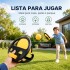Raqueta Lanza y Atrapa Pelota con 2 Bolas Negro 1