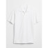 V-STRETCH PIQUE POLO - SOLID WHITE V2 GLOBAL