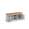 Rack 2 puertas 1 Estante - 160cm - Linea Mexicana Blanco