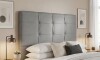 Respaldo London - 2 Plazas 1.40 Gris