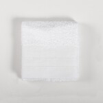 Toalla Finezza Lino Blanco con Blanco Social