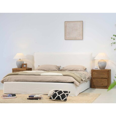 MESA DE LUZ MADERA NATURAL-BEIGE DIXON