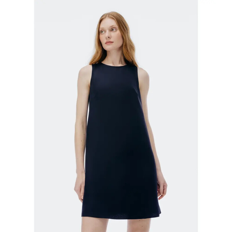 VESTIDO CURTO FEM PRETO ESCURO