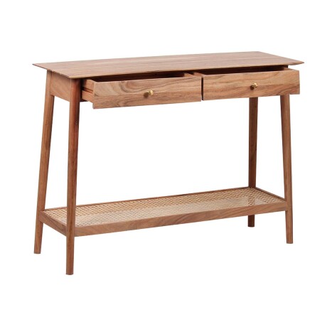 CONSOLA MADERA NATURAL-BEIGE LIGHTHOUSE NATURAL