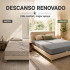 Colchón Kappesberg 2 Plaza Espuma Alta Densidad 19 Cm 120 Kg Gris 1